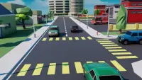 Гонки по городу: Открытый мир с трафиком машин Screen Shot 2