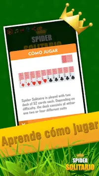 Spider game - juegos de cartas gratis Screen Shot 4