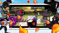 Batalla de Ninja (3x3) - Hokage legendario Screen Shot 2
