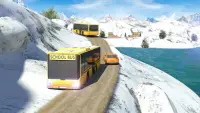 School Bus: Up Hill Driving Screen Shot 1
