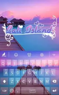 Bali island for Hitap Keyboard Screen Shot 0