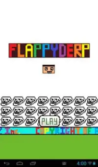 Flappy Derp: Legend of Derp! Screen Shot 0