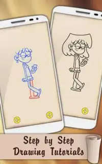 Draw Loud House Lincoln Adventures Screen Shot 3