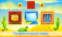 Learn Shapes for Kids, Toddlers - Educational Game Screen Shot 0