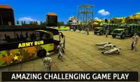 Military Bus Coach Driver: New Driving Simulator Screen Shot 7