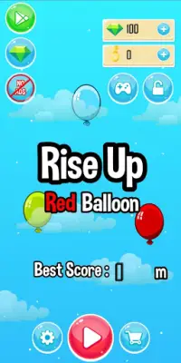Rise Up : RED Balloon Screen Shot 0