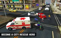 911 शहर एम्बुलेंस बचाव Screen Shot 10