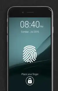 Fingerprint Lock Screen Prank Screen Shot 0