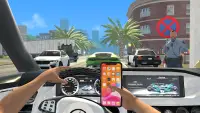 لعبة قيادة السيارة - المدينة Screen Shot 0
