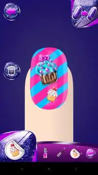 Arte De Uñas Lindas - Manicure Juegos Para Niñas Screen Shot 4