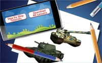 How to Draw Tanks Step by Step Drawing App Screen Shot 3