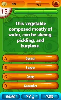 Comida Diversão Questionário Screen Shot 6