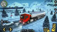 Oil Tanker Truck Driving Games Screen Shot 2