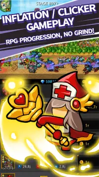 Heroes Knights Frontier Endless Idle RPG Clicker Screen Shot 3