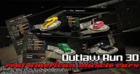 Outlaw run 3D - Racing Cars Screen Shot 11