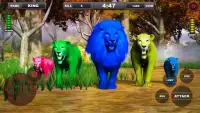Lion vs Dinosaur Animal Simulator Game Screen Shot 1