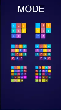 Sliding Puzzle Merge Numbers Screen Shot 0