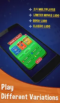 Ludo Force - لعبة لوحة على الإنترنت وغير متصل Screen Shot 4