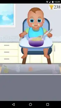 baby care food game Screen Shot 2