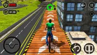 Rooftop Bicycle Stunt Rider 3D Screen Shot 20