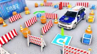 Police Car Parking Game - Driving Car Games 2021 Screen Shot 1
