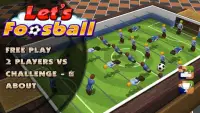 Let's Foosball Lite - Table Football (Soccer) Screen Shot 0