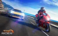 Top Rider: Bike Race & Real Traffic Screen Shot 18