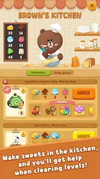 LINE POPChocolat Screen Shot 3