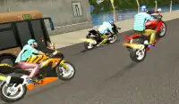 Moto Rider Racing 2017 - Highway bike racer Screen Shot 13