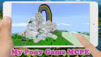 🦄Little Pony Unicorn Minecraft Game Mod Screen Shot 4