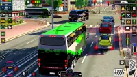 버스 시뮬레이터 2023: 버스 게임 Screen Shot 0
