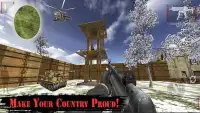 Quân đội commando hành động súng: sniper assassin Screen Shot 1