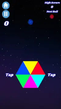 Color Wheel & Ball : Crazy Wheel Challenge Game Screen Shot 2