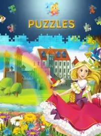 Princess Puzzle für Mädchen Screen Shot 0