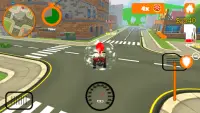 Racing Pizza Delivery Baby Boy Screen Shot 3