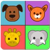 Animals Memory Games for Kids