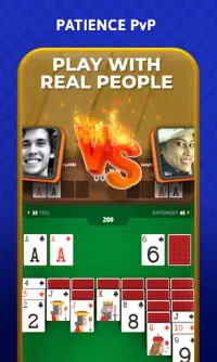 Solitaire Live Challenge Screen Shot 1