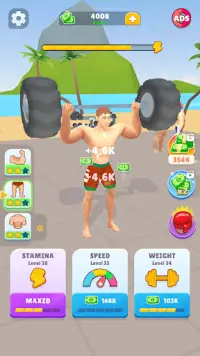 Workout Master: Strongest Man Screen Shot 1