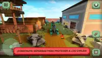 Tank Craft Blitz: Construcción y Conquista Screen Shot 2