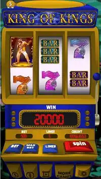 King of Kings Slot Machine Screen Shot 2