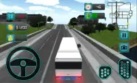 nuevo york autobús simulador Screen Shot 1