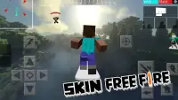 Skins 🔥Free Fire Craft For Minecraft PE 2021 Screen Shot 1