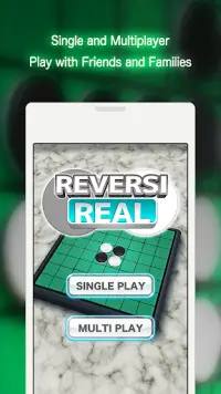 Reversi REAL - Free Board Game Screen Shot 1