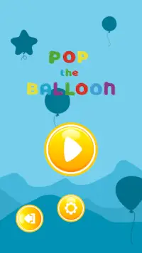 Balloon Pop Free - сенсорная расслабляющая игра Screen Shot 0