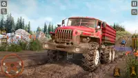 Offroad Driving Mud Truck Game Screen Shot 0