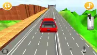 Hill climb car racing Screen Shot 1