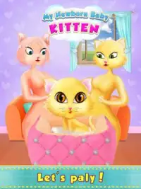My Newborn Baby Kitten Games Screen Shot 0