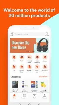Daraz Online Shopping App Screen Shot 1
