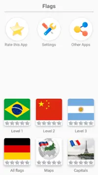 Flags of All Countries of the World: Guess-Quiz Screen Shot 0