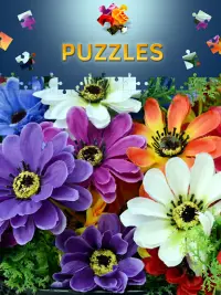 Flowers Jigsaw Puzzles Free Screen Shot 0
